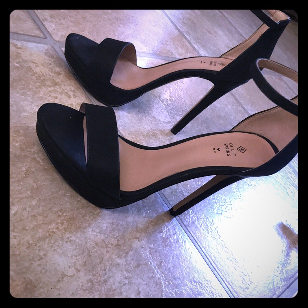 Call It Spring - Black Heels